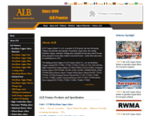 Tablet Screenshot of alb-copperalloys.com